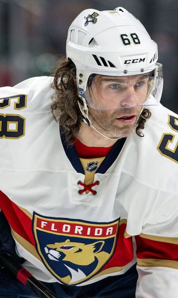 Jaromir Jagr set to pass Mark Messier on NHL points list